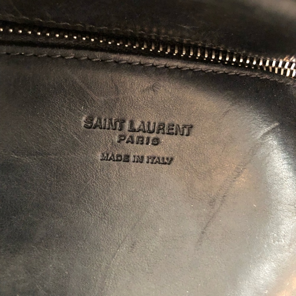 Saint Laurent Panier Raffia Bucket Tote 2021 - Picture 4 of 7